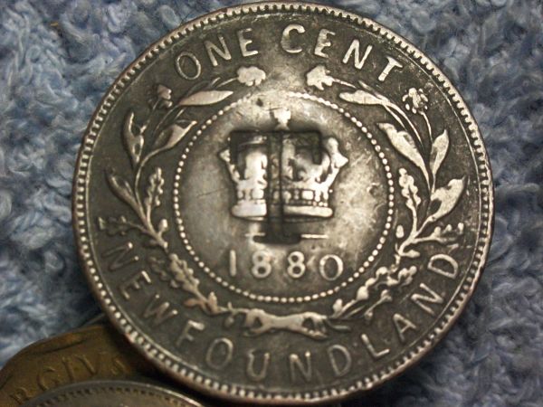 1880-Newfoundland-One-Cent-Counterstamp